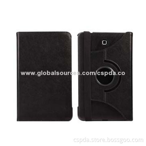 360° Rotation PU Cases for Samsung Galaxy Tab 4 8.0, Easy Access to All Buttons and Ports